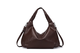 Noella - Peony Hobo Bag - Dark Brown